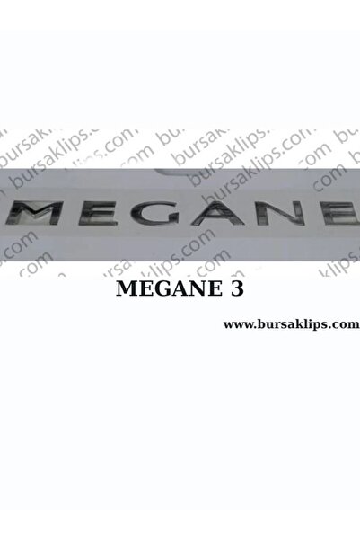 bursaklips 3792- غطاء صندوق السيارة لرينو ميجان 3 (كروم مجزأ) 908897337R