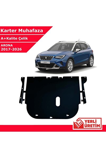 3 Tıkla Seat Arona 2017-2026 Çelik Karter Muhafaza Çelik Koruma Sacı A+ Kalit...