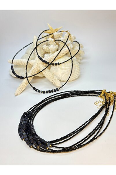 gemsartdeco Starstone luck natural stone special design necklace