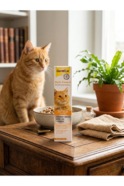Gimcat Multivitamin Paste Kediler İçin Profesyonel Kedi Macunu 20 Gr
