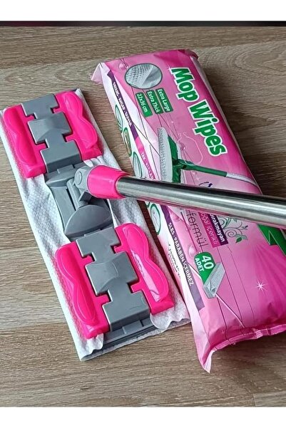 handanca adet Süper Islak Havlu Hediyeli Yer Cam Silme Mopu Mikrofiber Yedek ...