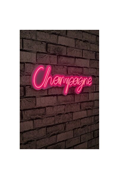 OEM Re-Bloom Διακοσμητικό Τοίχου, μοντέλο Σαμπάνια, LED, ροζ, 60 x 18 εκ.