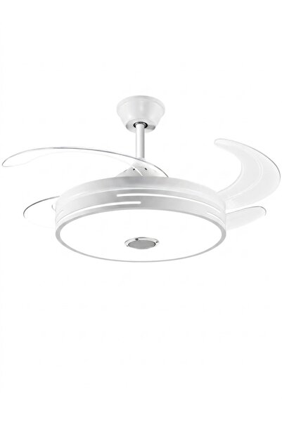 Mutlusan AYDINLATMALI TAVAN VANTİLATÖRÜ (BLUETOOTHLU) - BÜYÜK BOY - 52 cm