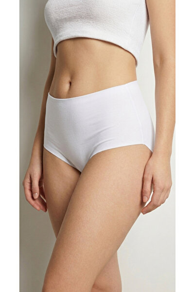 YPC TEKSTİL Lazer Kesim Yüksek Bel Bikini Külot