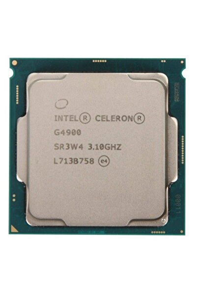 Intel Celeron G4900 2MB 2çekirdekli O/B UHD610 1151p v2 54w Kutusuz+Fansız