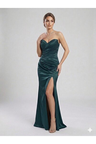 centilmen فستان بدون أكتاف من FOR COSTUME 10524
