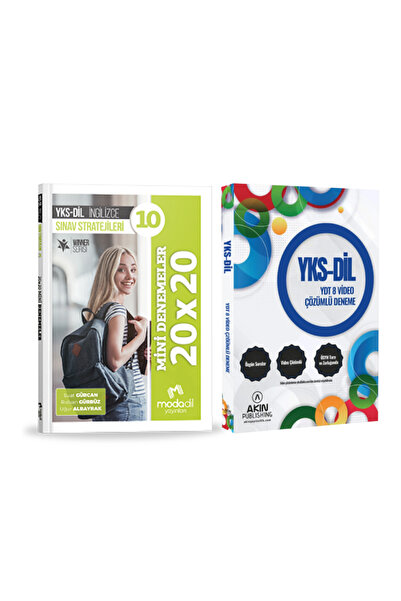 Modadil Yayınları Modadil YKS-Dil Sınav Stratejileri-10 Mini Denemeler 20x20+...