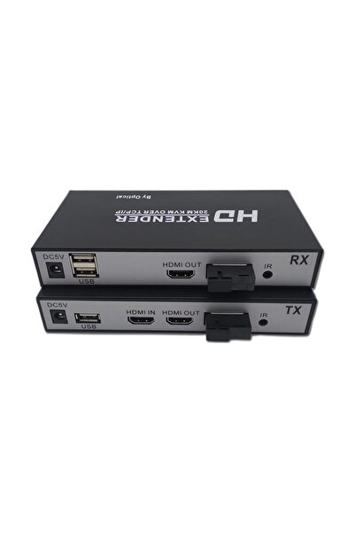 ODS 20KM Hdmı-Usb KVM Fiber Extender