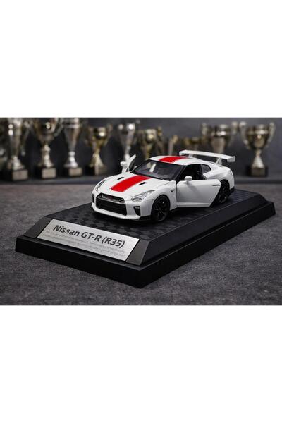 scntoys Nissan GTR R35 50Th Anniversary Edition Diecast Model Araba Nissan GT...