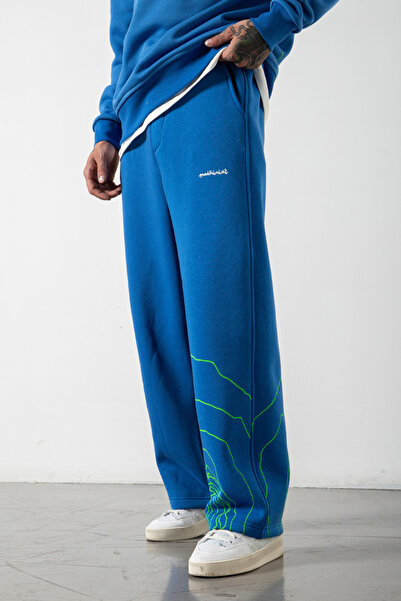 Machinist Ανδρικό παντελόνι φόρμας Gateway Baggy Oversize Saks Blue