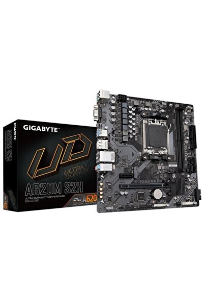 Gigabyte A620M-S2H DDR5 HDMI DP PCIe 16X v4.0 AM5 mATX
