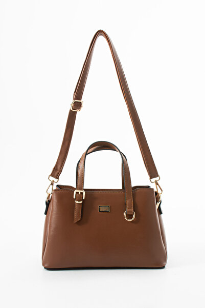 Çanta Sepetim Sanmorris Γυναικεία τσάντα χειρός και ώμου από συνθετικό δέρμα ...