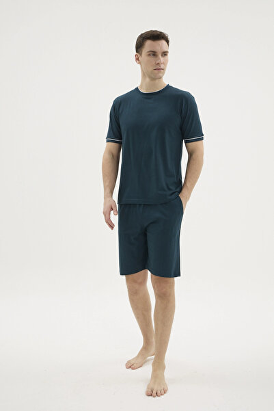 SS HOME CONCEPT Kocabey st-26203 men's o-neck short set