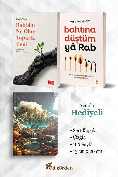 Timaş Yayınları Rabbim Ne Olur Toparla Beni/Engin Uzun - Bahtına Düştüm Ya Ra...