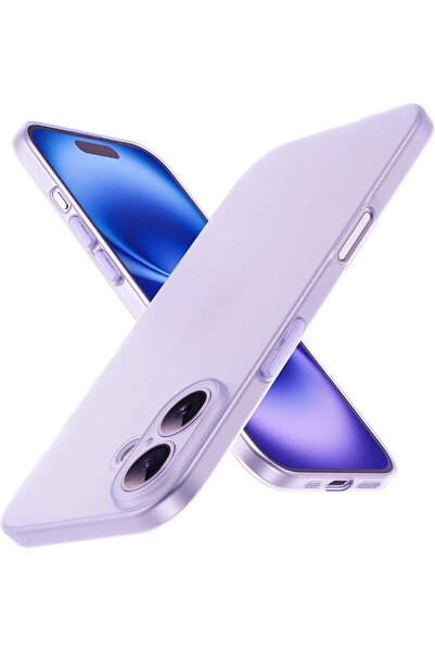 CaseHub iPhone 17 Kılıf Ultra Ince Mat Yüzeyli Elden Kaymaz Kamera Korumalı K...