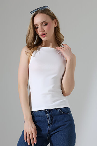 ModaPlaza Γυναικείο ριμπ ύφασμα με κοντό λουράκι Lycra Basic Athlete 22110