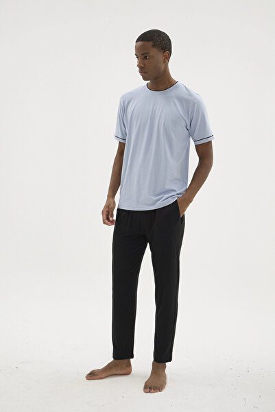 SS HOME CONCEPT Kocabey Kkt-26156 Men's O-Neck Pajama Set