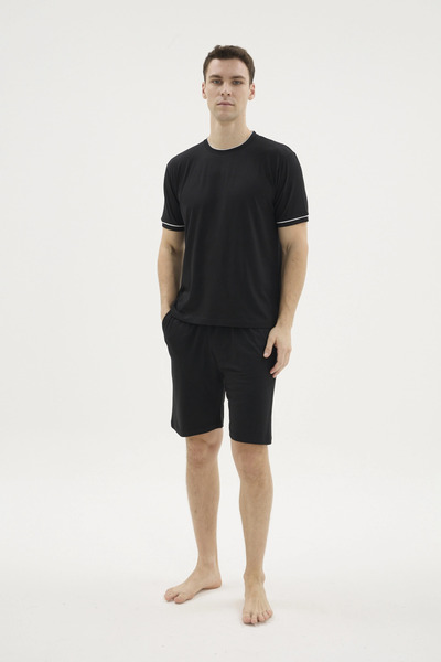 Generic Brand Kocabey st-26203 men's o-neck short set