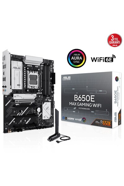 ASUS B650E MAX GAMING WIFI6E DDR5 HDMI DP PCIE 5.0 AM5 ATX
