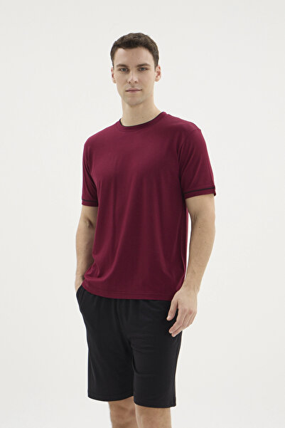 SS HOME CONCEPT Kocabey st-26209 men's o-neck short set