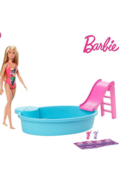mattel Μπάρμπι Εξωτική Πισίνα