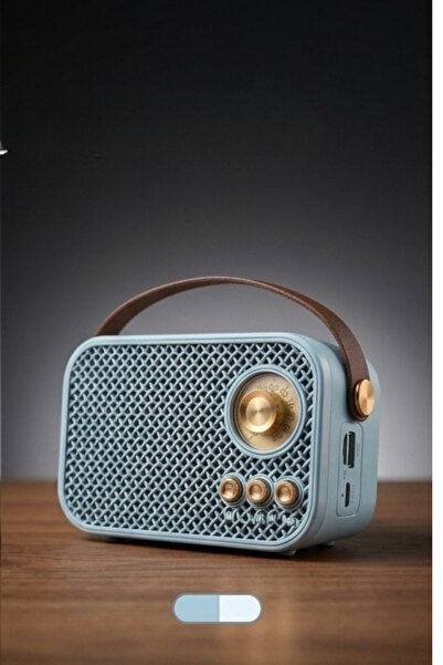 CEPAKS Taşınabilir Retro Mini Radyo Bluetooth Speaker | Radyo + USB + TF Kart...