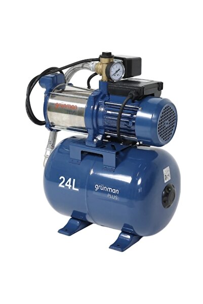 Grunman Hidrofor Plus, με αυτόματη αναπλήρωση αντλίας από ανοξείδωτο ατσάλι, ...