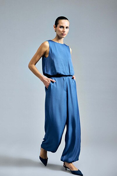 Sateen Κόλιν Παντελόνι - Ίντιγκο