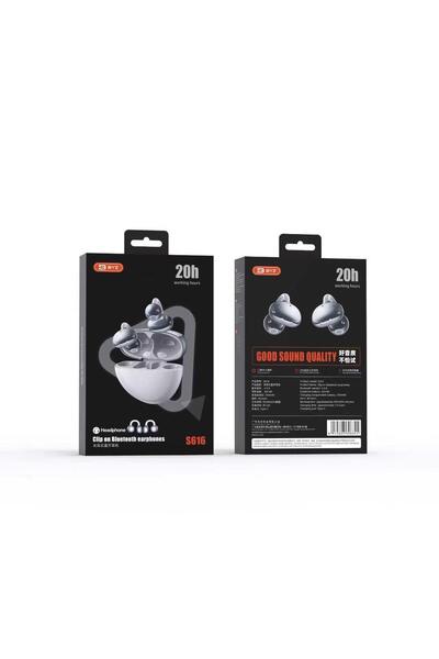 BYZ S616 Clip-on Wireless Bluetooth Earphones - Open Ear Sport Headphones wit...