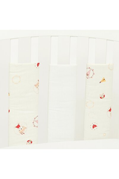 kidsdecor Protectii patut individuale "Mici indieni" 35 x 35 cm - 6 buc.