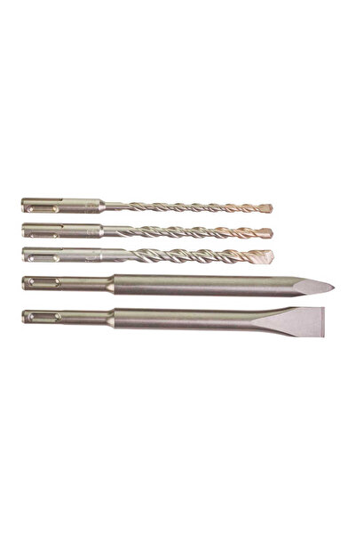 Milwaukee 5 Parça Sds-Plus MS2 Kırıcı-Delici Tüp Set