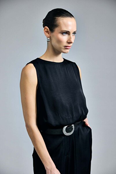 Sateen Μπλούζα Colin - Μαύρη