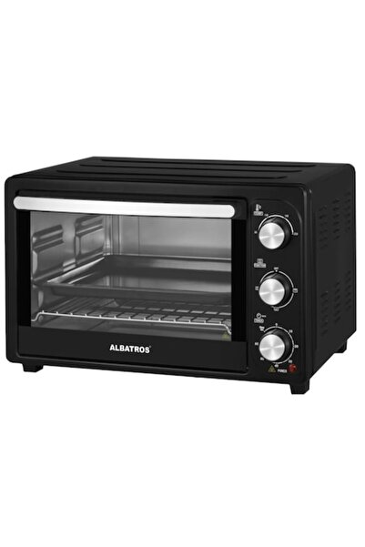 ALBATROS Ηλεκτρικός φούρνος Albatros, 28 λίτρα, 1500 W, 4 προγράμματα, χρονοδ...