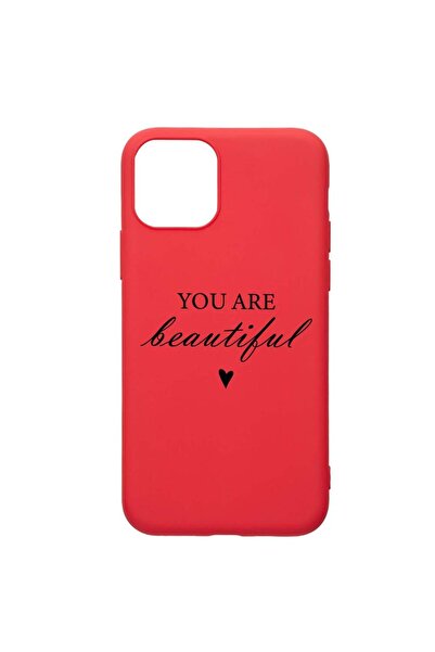 bestcase Θήκη σιλικόνης, Συμβατή με Apple iPhone 13 Pro, Είσαι Όμορφη, ανθεκτ...