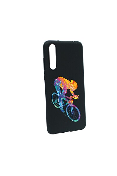 bestcase Θήκη σιλικόνης συμβατή με Samsung Galaxy A13, Πολύχρωμο σχέδιο Ποδηλ...