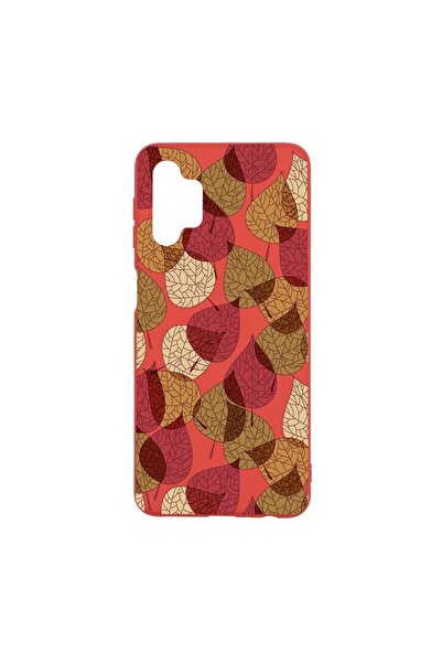 bestcase Силиконов калъф, съвместим със Samsung Galaxy M32 5G, Есенен, устойч...