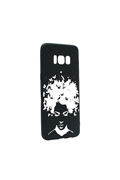 bestcase Θήκη σιλικόνης συμβατή με Samsung Galaxy S8, Woman BW, ανθεκτική στη...