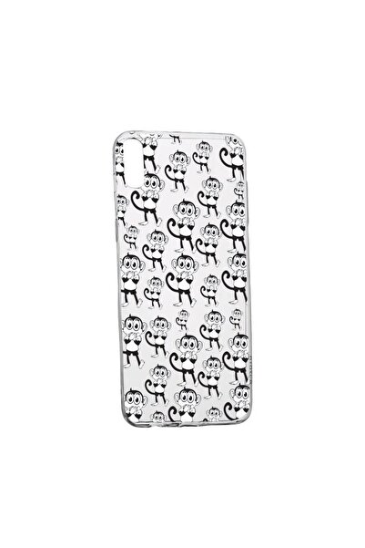 bestcase Θήκη σιλικόνης συμβατή με Samsung Galaxy A02, Σχέδιο Μαϊμού, ανθεκτι...