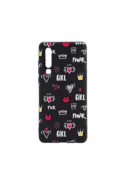 bestcase Θήκη σιλικόνης συμβατή με Samsung Galaxy A70 / A70s, Girl Power, ανθ...