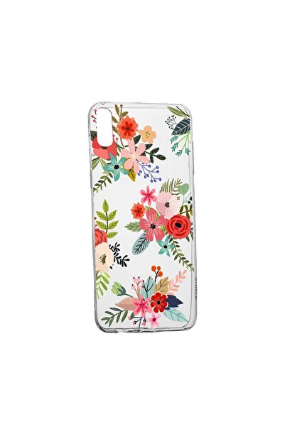 bestcase Husa Silicon Flowers, Compatibila cu Samsung Galaxy A02, rezistenta ...