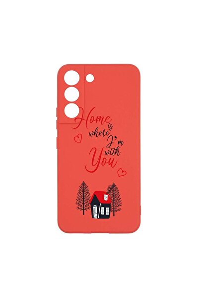 bestcase Husa Silicon, Compatibila Cu Samsung Galaxy S22 Plus, Home Is Where,...