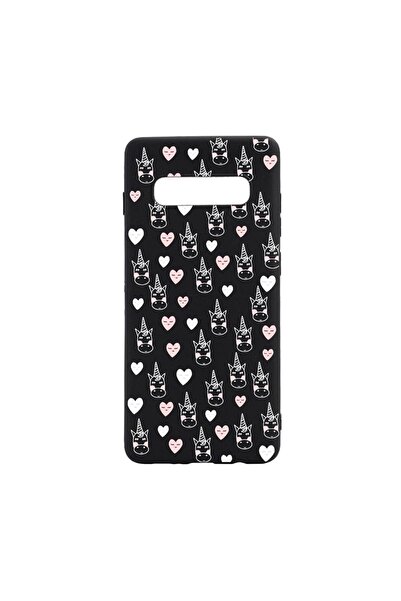 bestcase Θήκη σιλικόνης συμβατή με Samsung Galaxy S10 Plus, με σχέδιο μονόκερ...