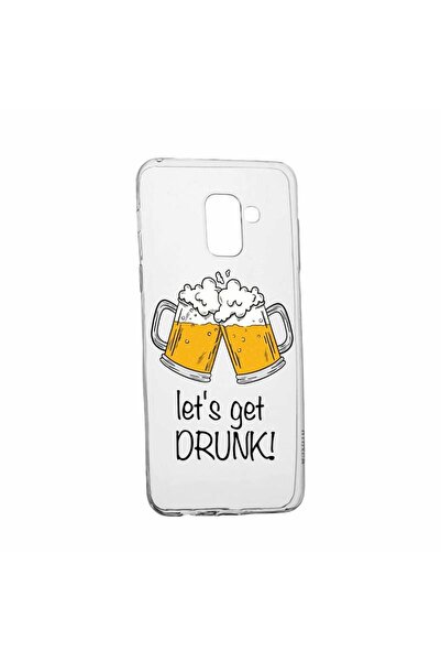 bestcase Husa pentru Samsung Galaxy J6 2018, Silicon, Slim, Let`s Get Drunk, 170