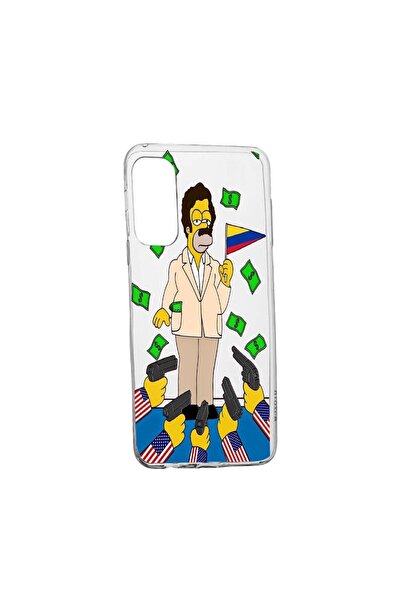 bestcase Θήκη Σιλικόνης Narcos Simpson, Συμβατή με την ταινία και το Samsung ...