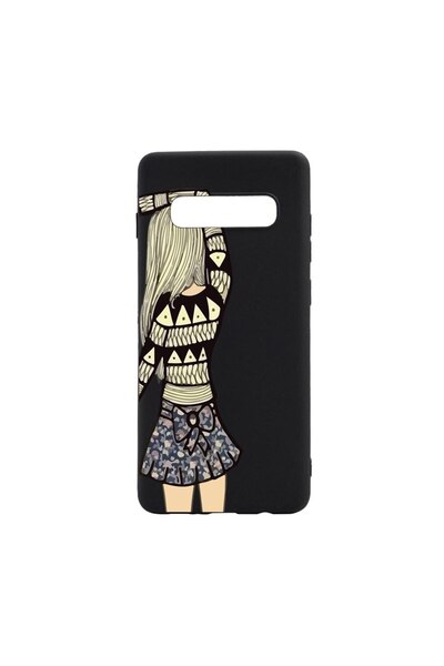 bestcase Θήκη σιλικόνης συμβατή με Samsung Galaxy S10, Girl Friend, ανθεκτική...
