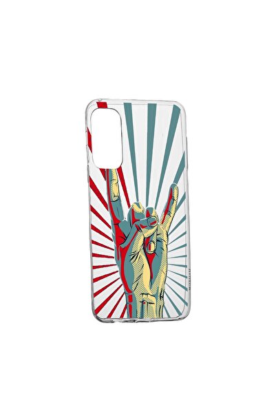 bestcase Θήκη Σιλικόνης Ροκ Μουσικής, Συμβατή με Samsung Galaxy S22 Plus, ανθ...