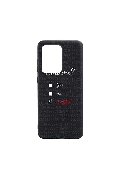 bestcase Θήκη σιλικόνης συμβατή με Samsung Galaxy S21 Ultra, Call Me?, ανθεκτ...