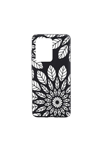 bestcase Θήκη σιλικόνης συμβατή με Samsung Galaxy S21 Ultra, με σχέδιο λουλου...