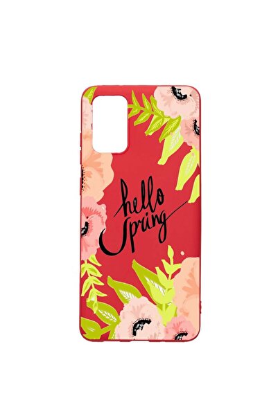 bestcase Θήκη σιλικόνης, Συμβατή με Samsung Galaxy M02s, Hello Spring, ανθεκτ...