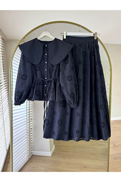 ensade Σετ μπλούζας και φούστας με επένδυση Nishh Brode